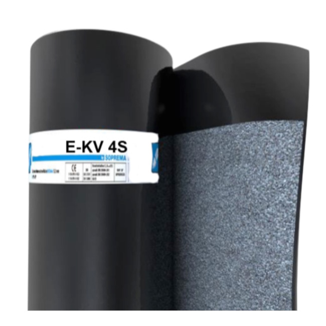 Elastomerbitumenbahn Beschiefert – E-KV-4S
